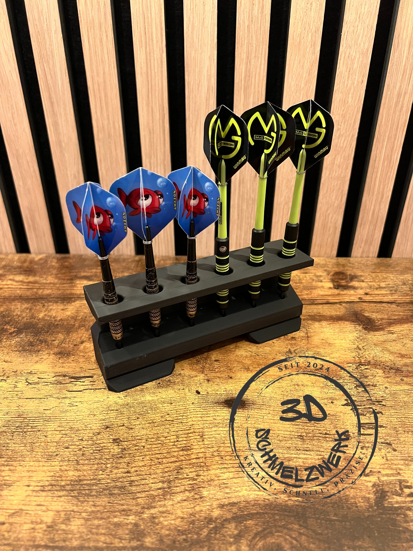 Dartständer für 6 Pfeile