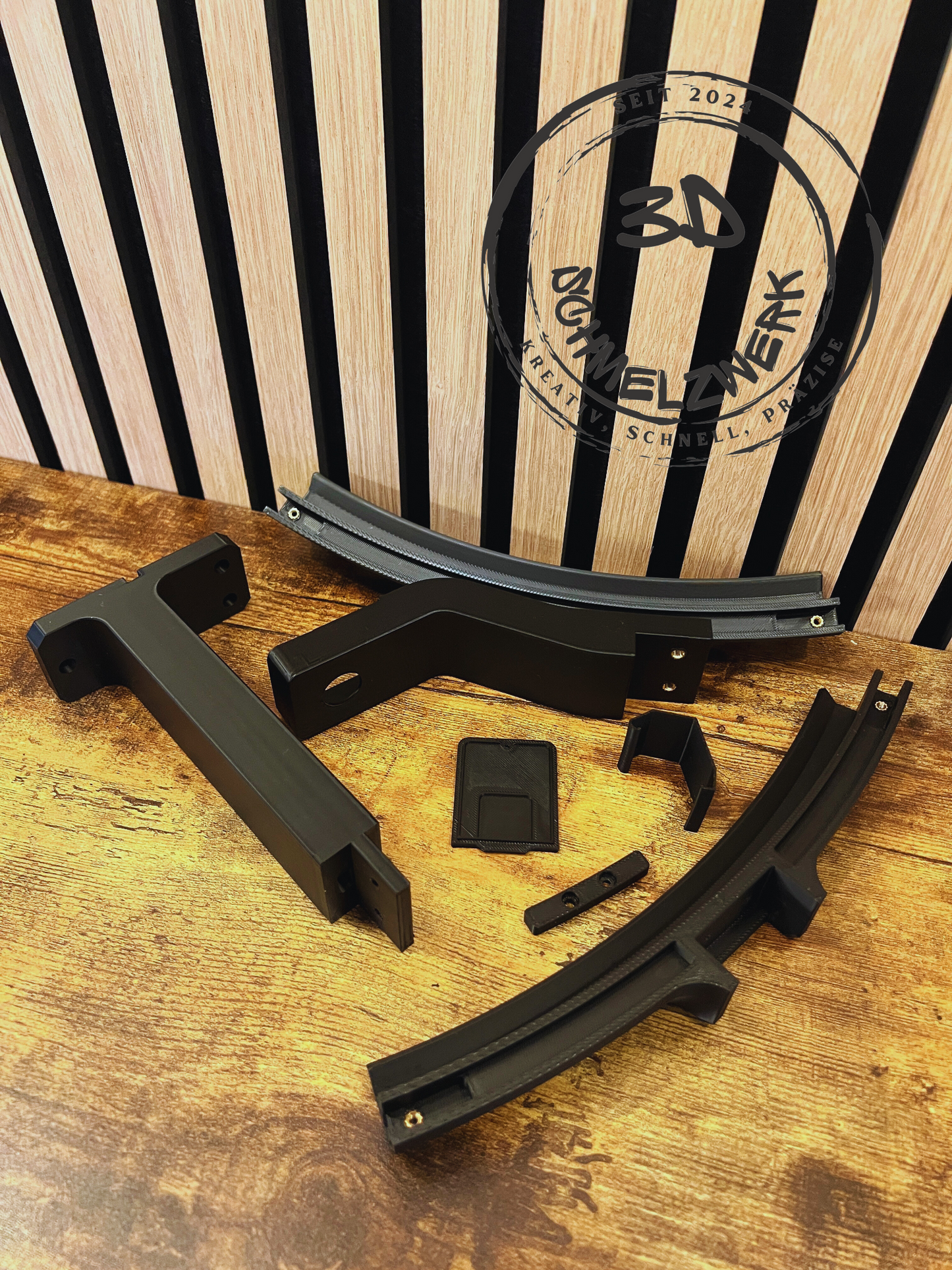 Kamerahalter und Lichtring für Scoringsystem Autodarts (ohne Kamera und LED)