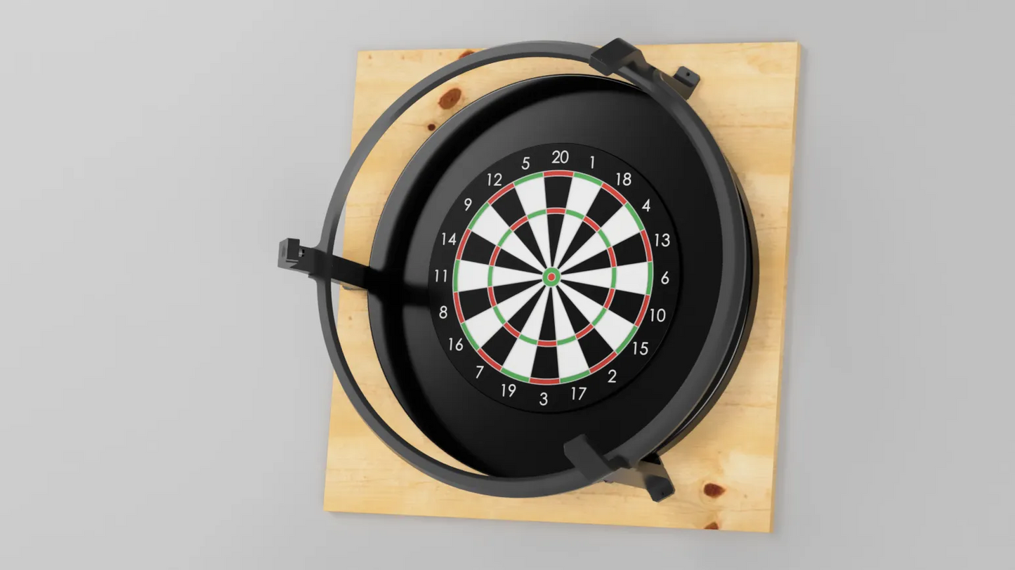 Kamerahalter und Lichtring für Scoringsystem Autodarts (ohne Kamera und LED)